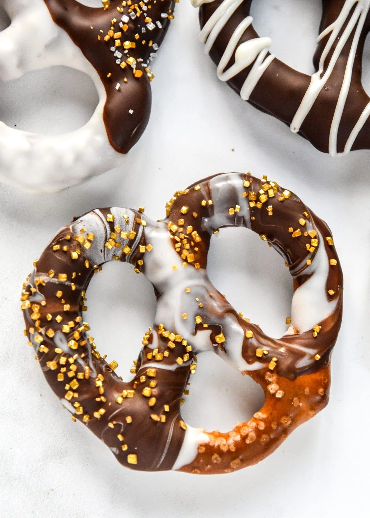 Homemade Chocolate Dipped Pretzels