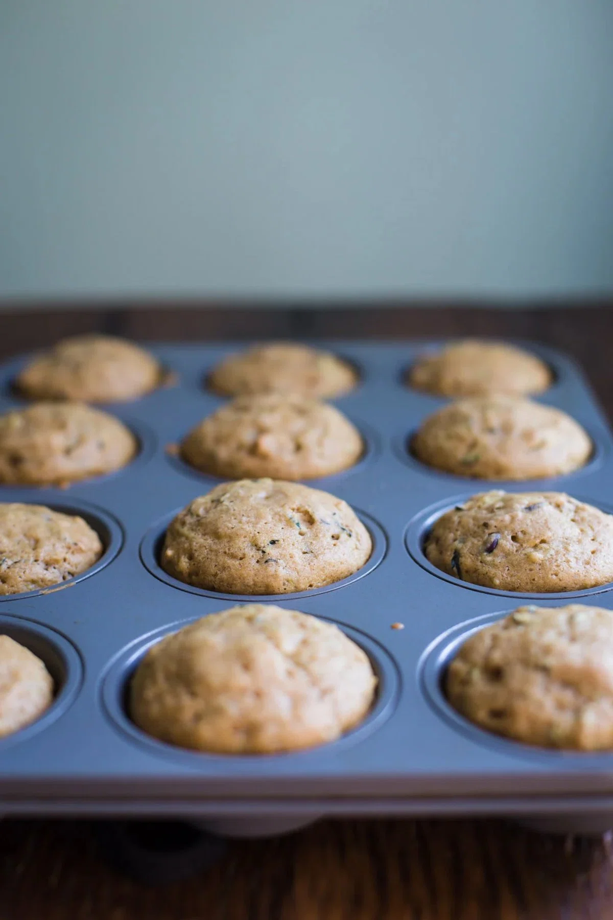 Apple Zucchini Muffins