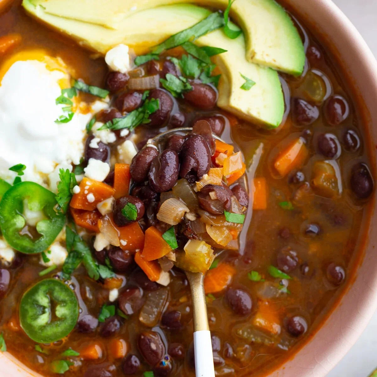 Quick & Easy Black Bean Soup