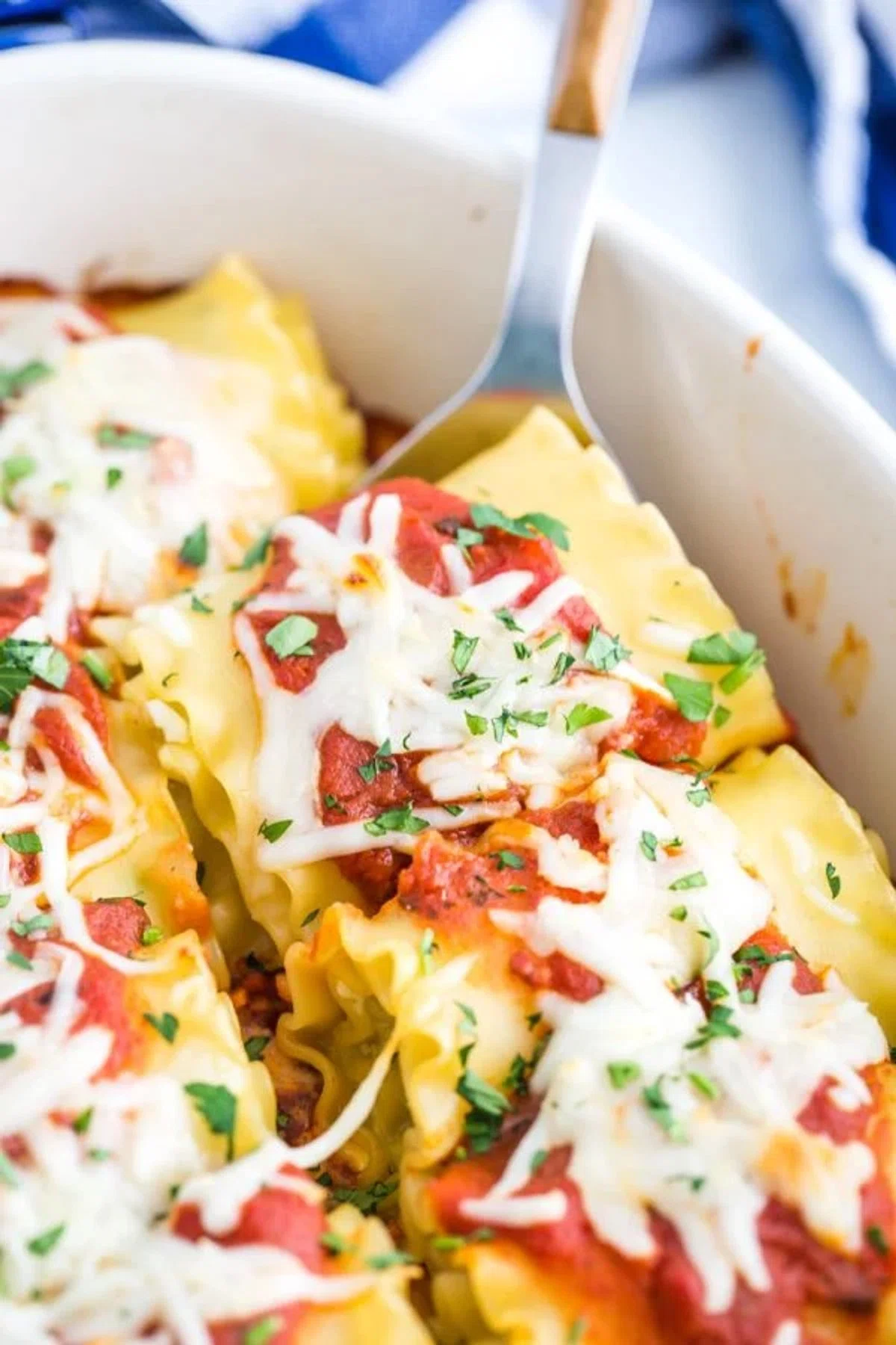 Easy Lasagna Roll Ups
