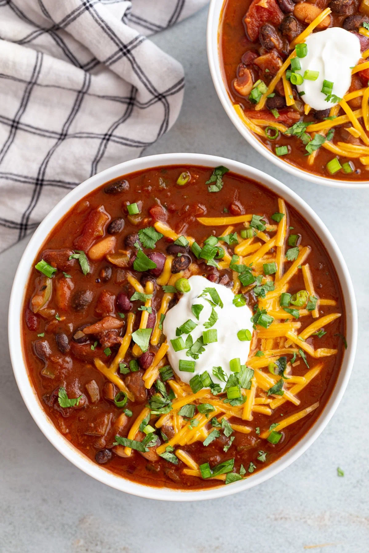 Loaded Vegetarian Chili