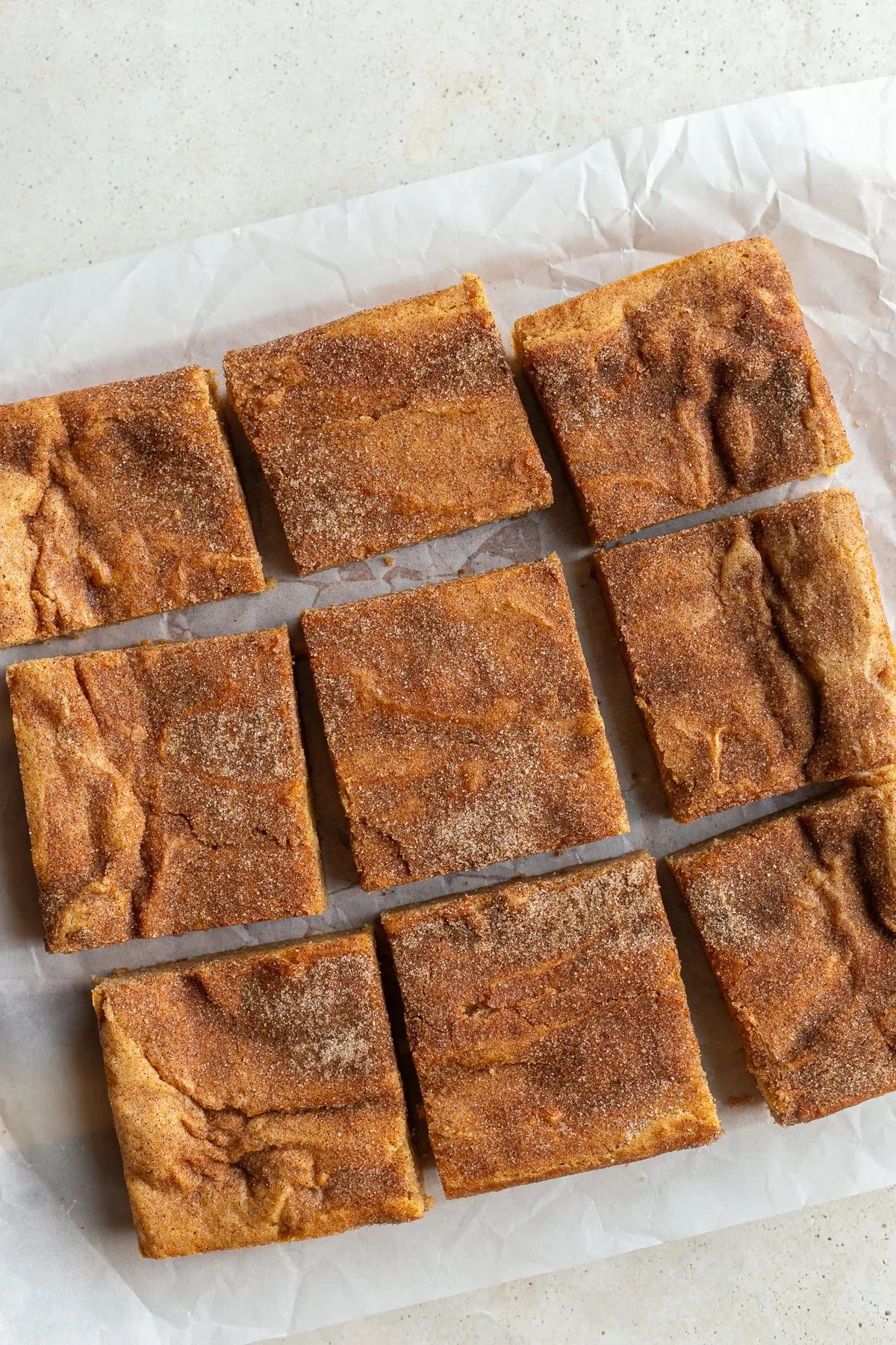 Easy Snickerdoodle Blondies
