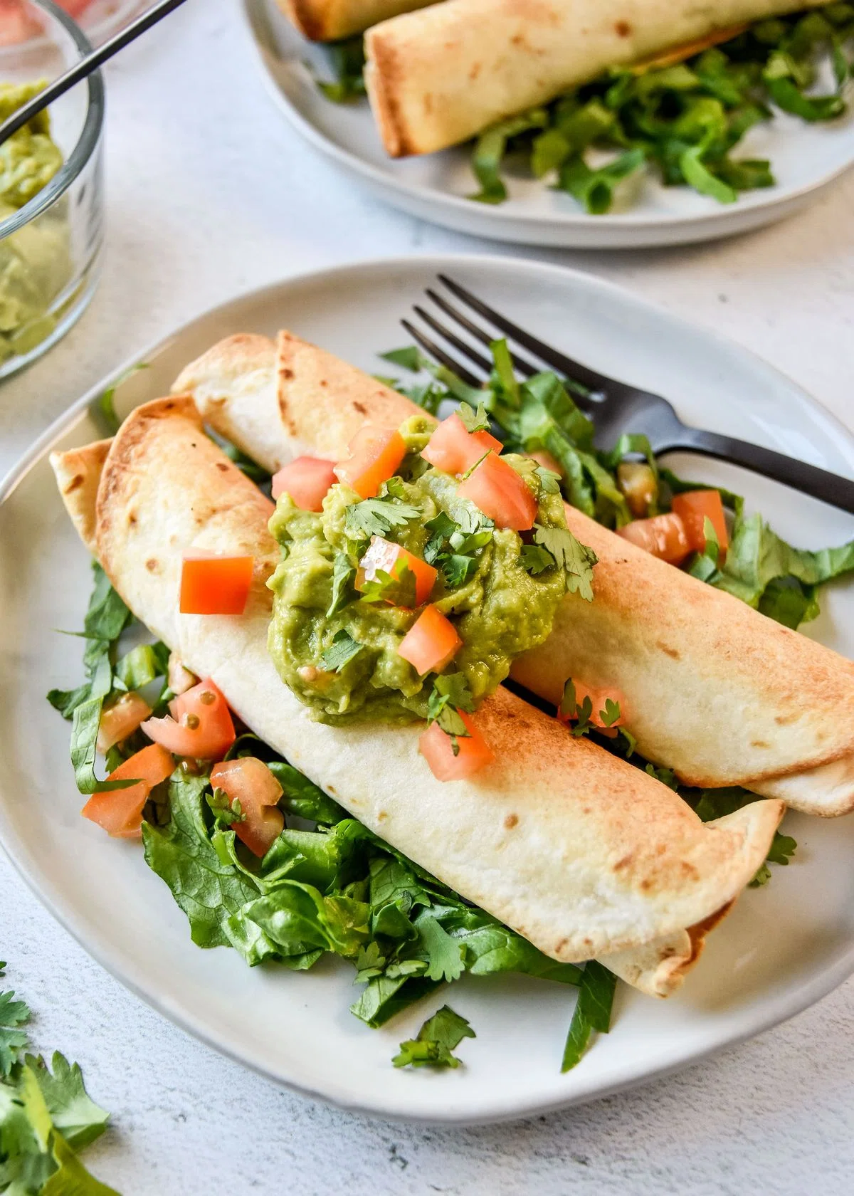 Air Fryer Chicken Taquitos