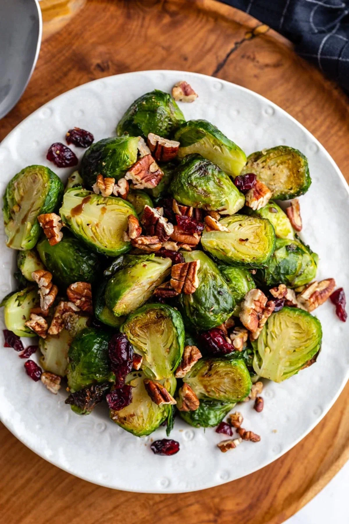 Easy Cranberry Brussel Sprouts