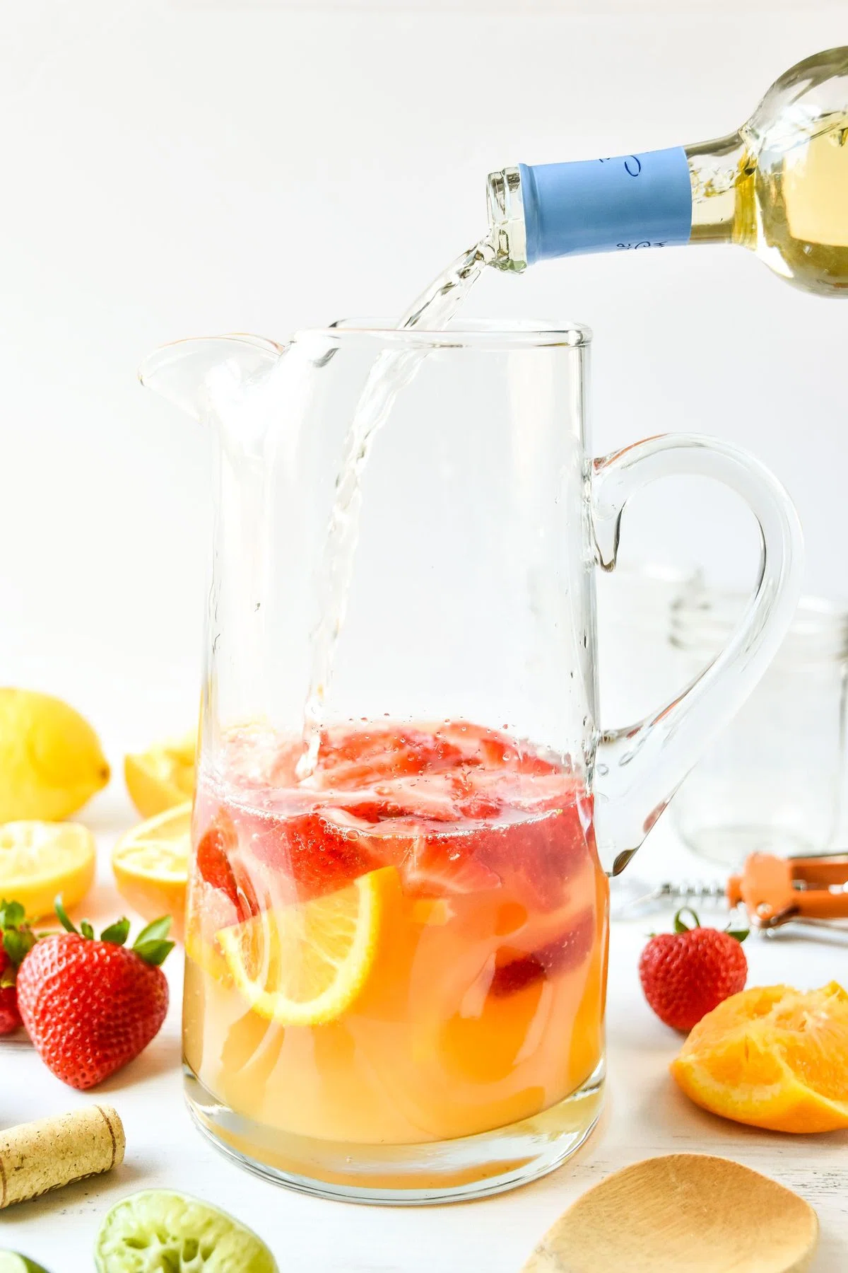 Summer White Wine Sangria