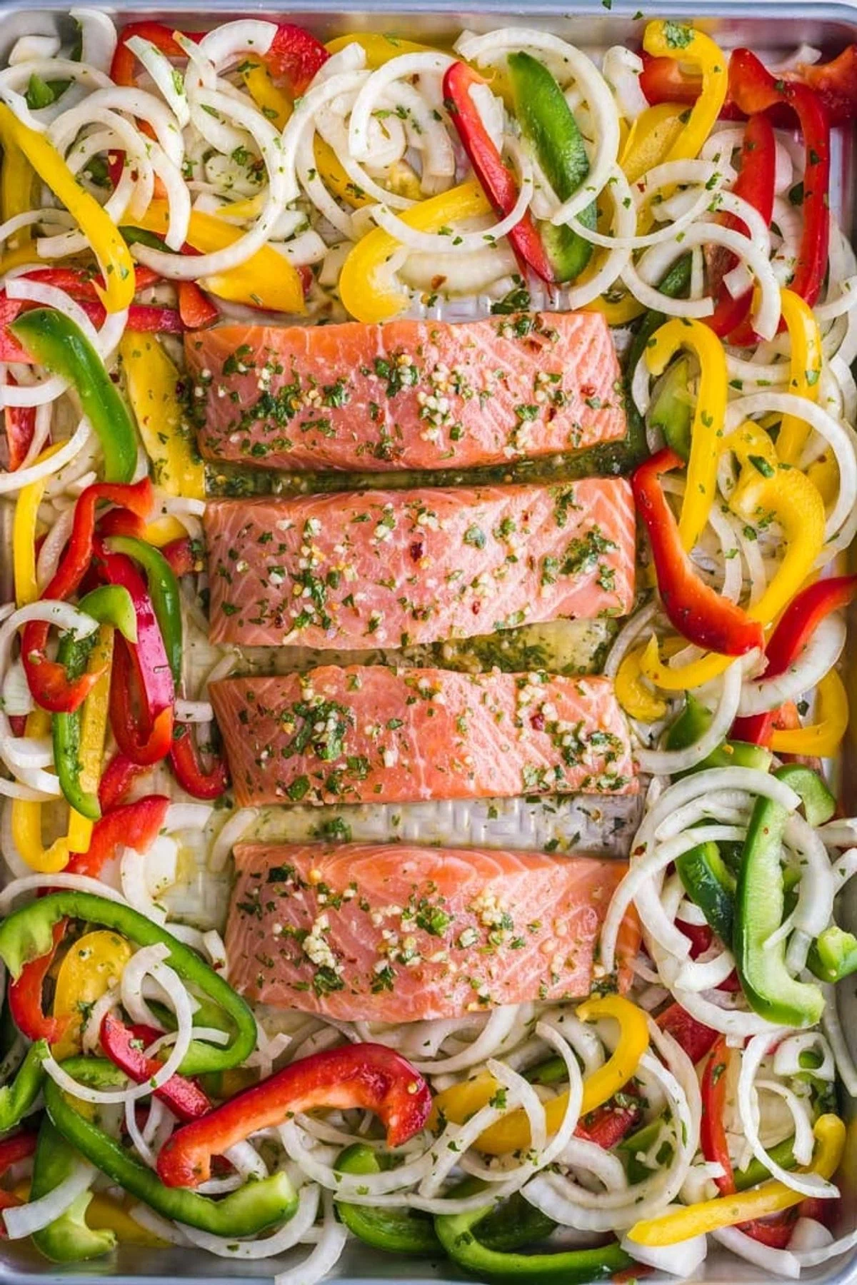 Sheet Pan Garlic Lime Salmon
