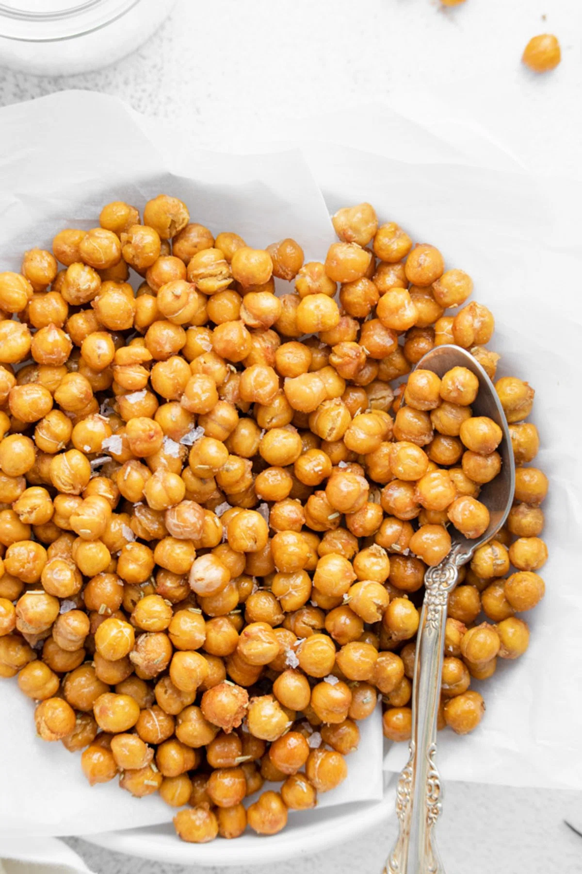 Crispy Air Fryer Chickpeas