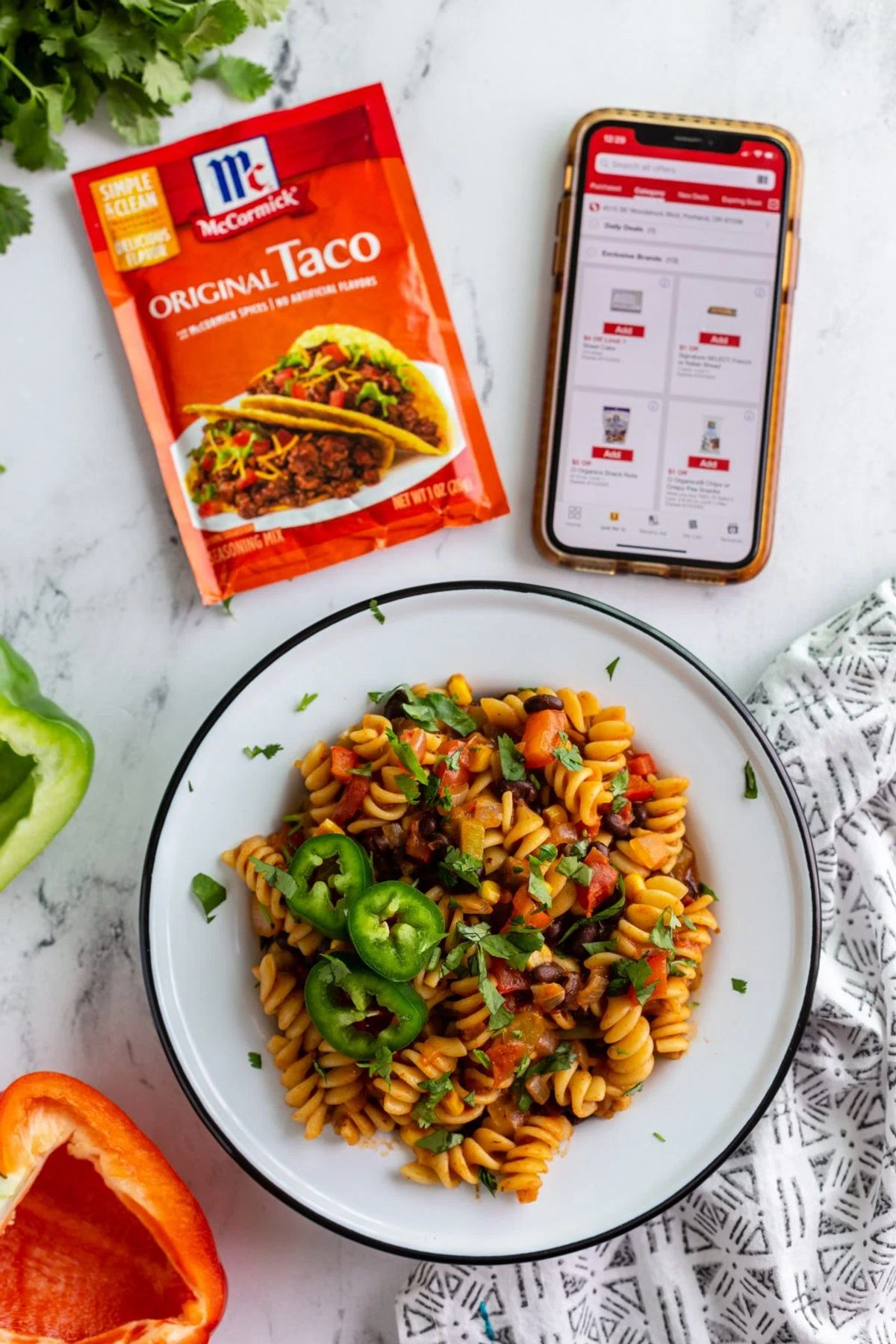 One Pot Taco Pasta