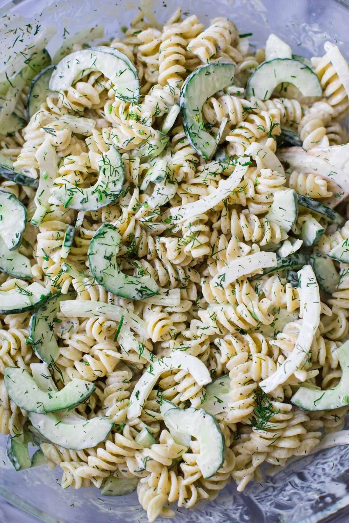 Cucumber Pasta Salad
