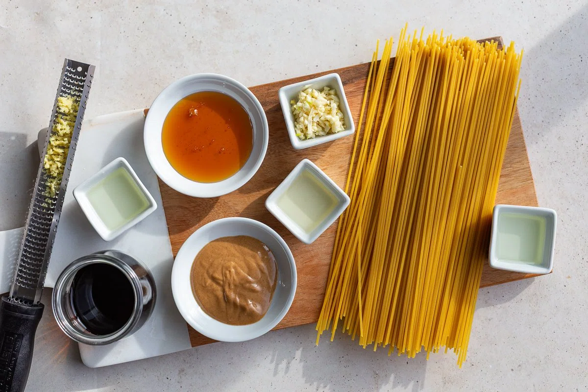 Quick & Easy Soy-Peanut Noodles