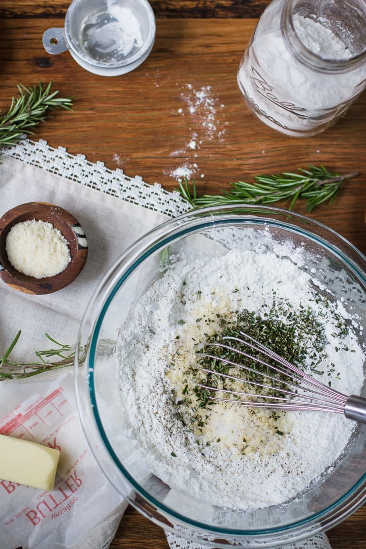 Rosemary Parmesan Buttermilk Biscuits