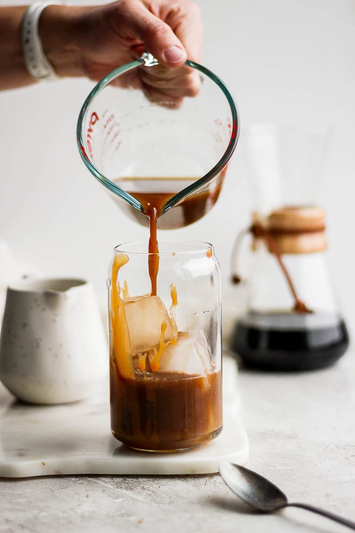 Iced Caramel Latte