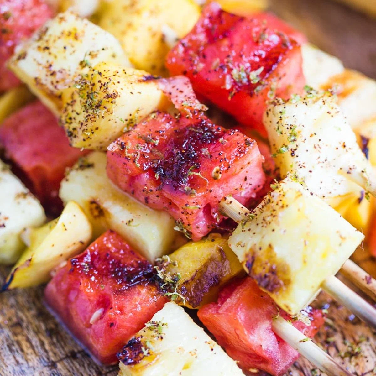 Grilled Fruit Kabobs