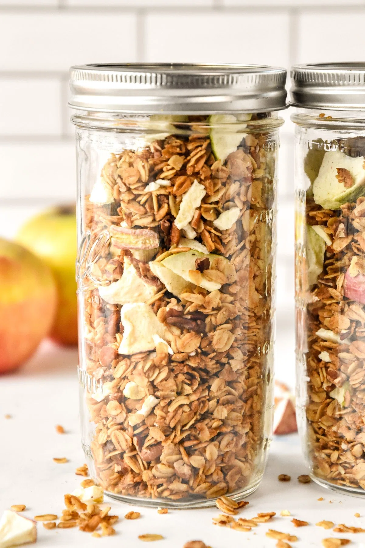 Homemade Apple Pie Spiced Granola