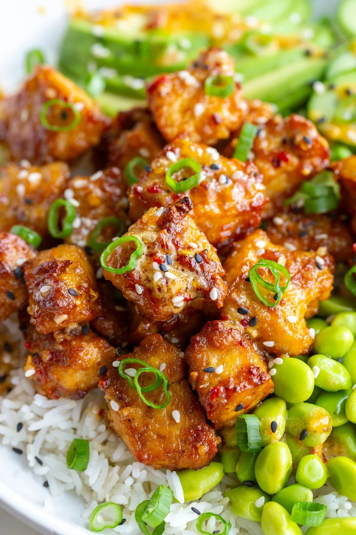Chili Crisp Tofu Bowls