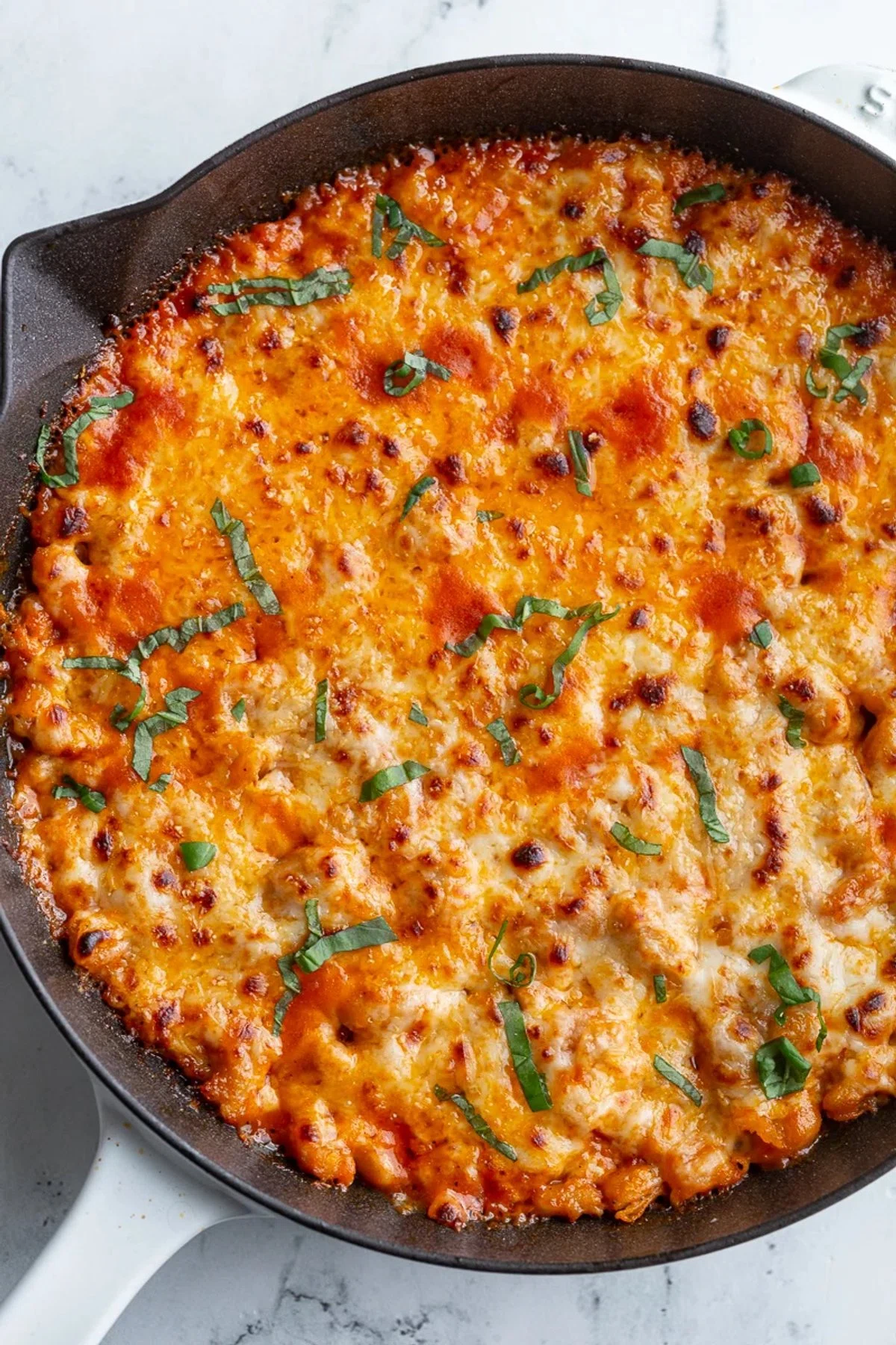 Cheesy White Bean Tomato Bake