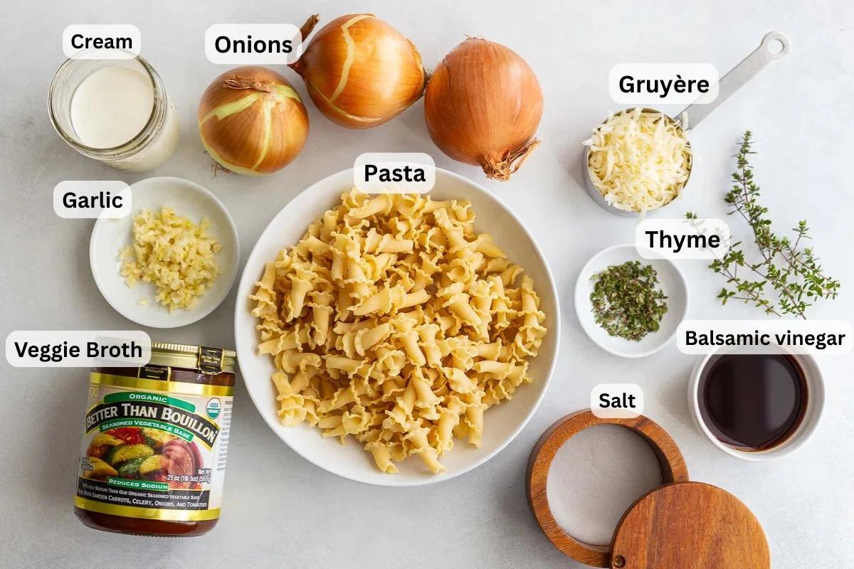 Creamy French Onion Pasta