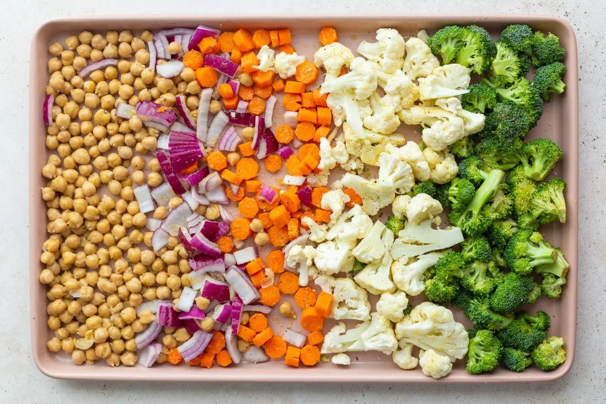 Roasted Veggie Bowls with Lemon Tahini Sauce