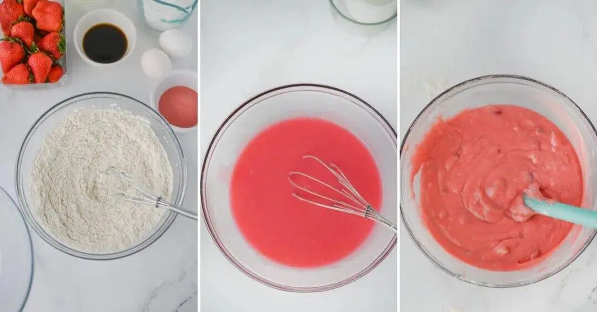 Homemade Strawberry Cake