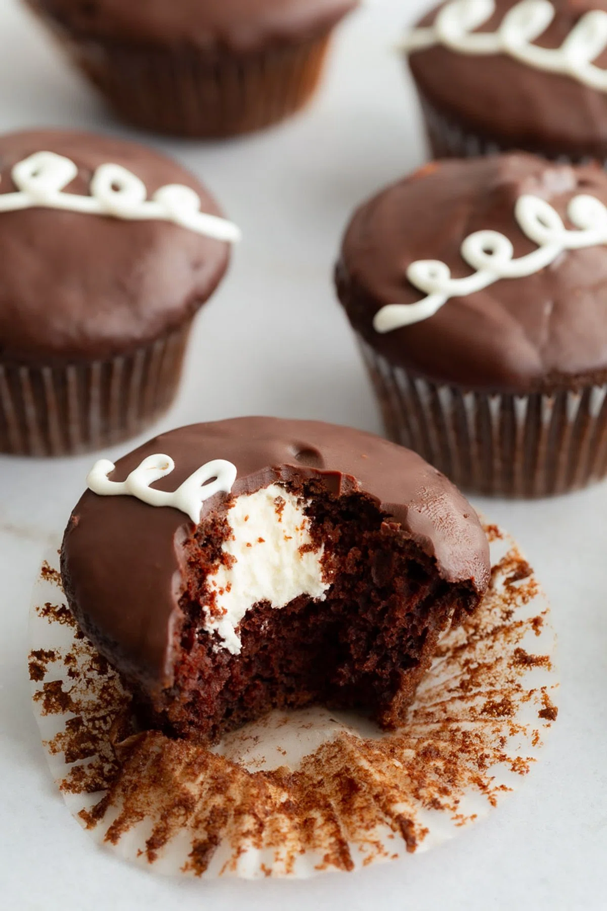 Vegan Hostess Cupcakes