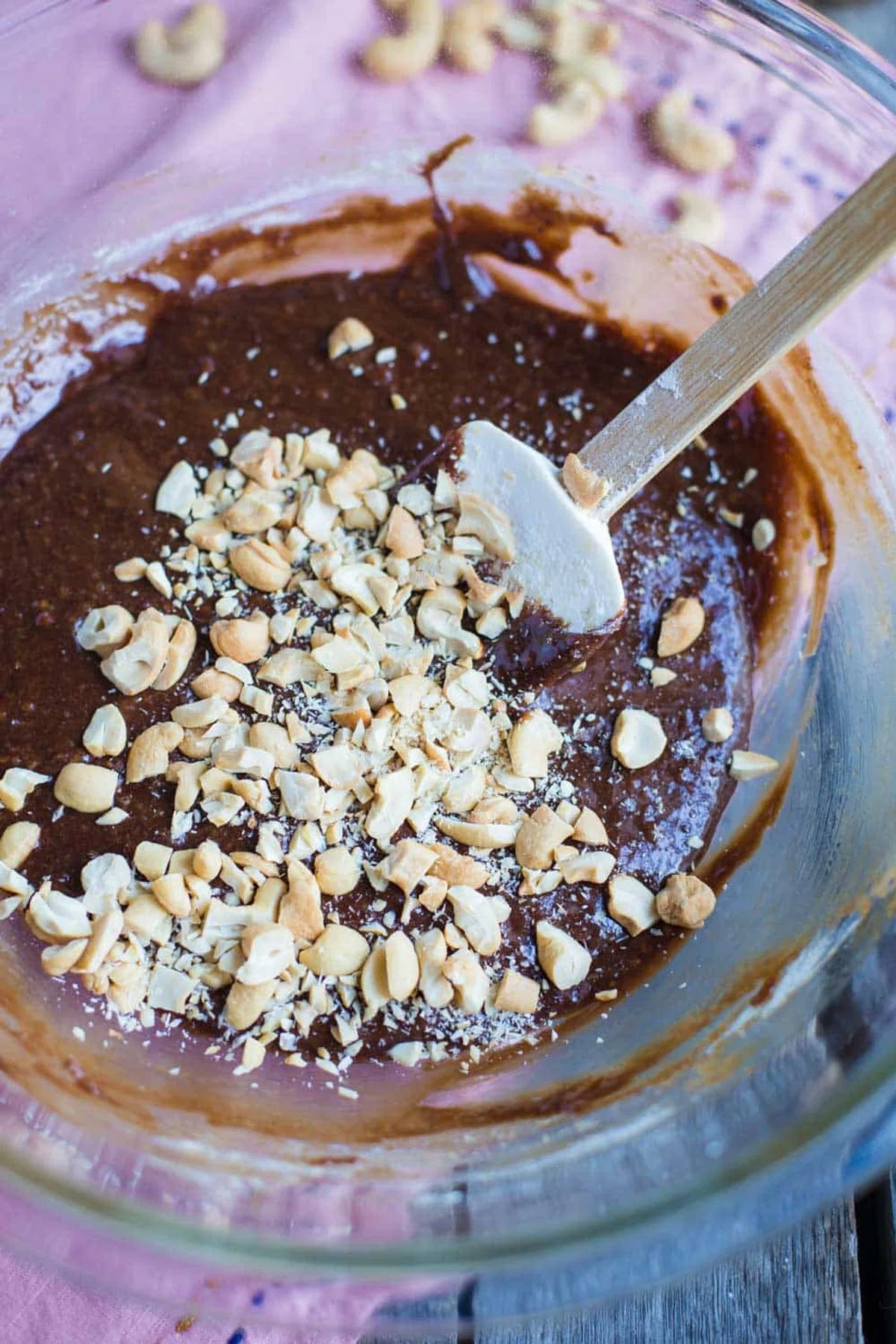Mocha Cashew Brownies