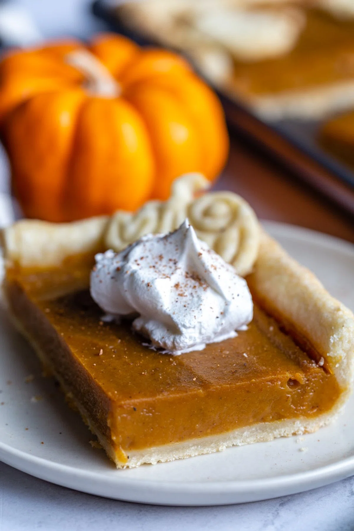 Sheet Pan Pumpkin Pie
