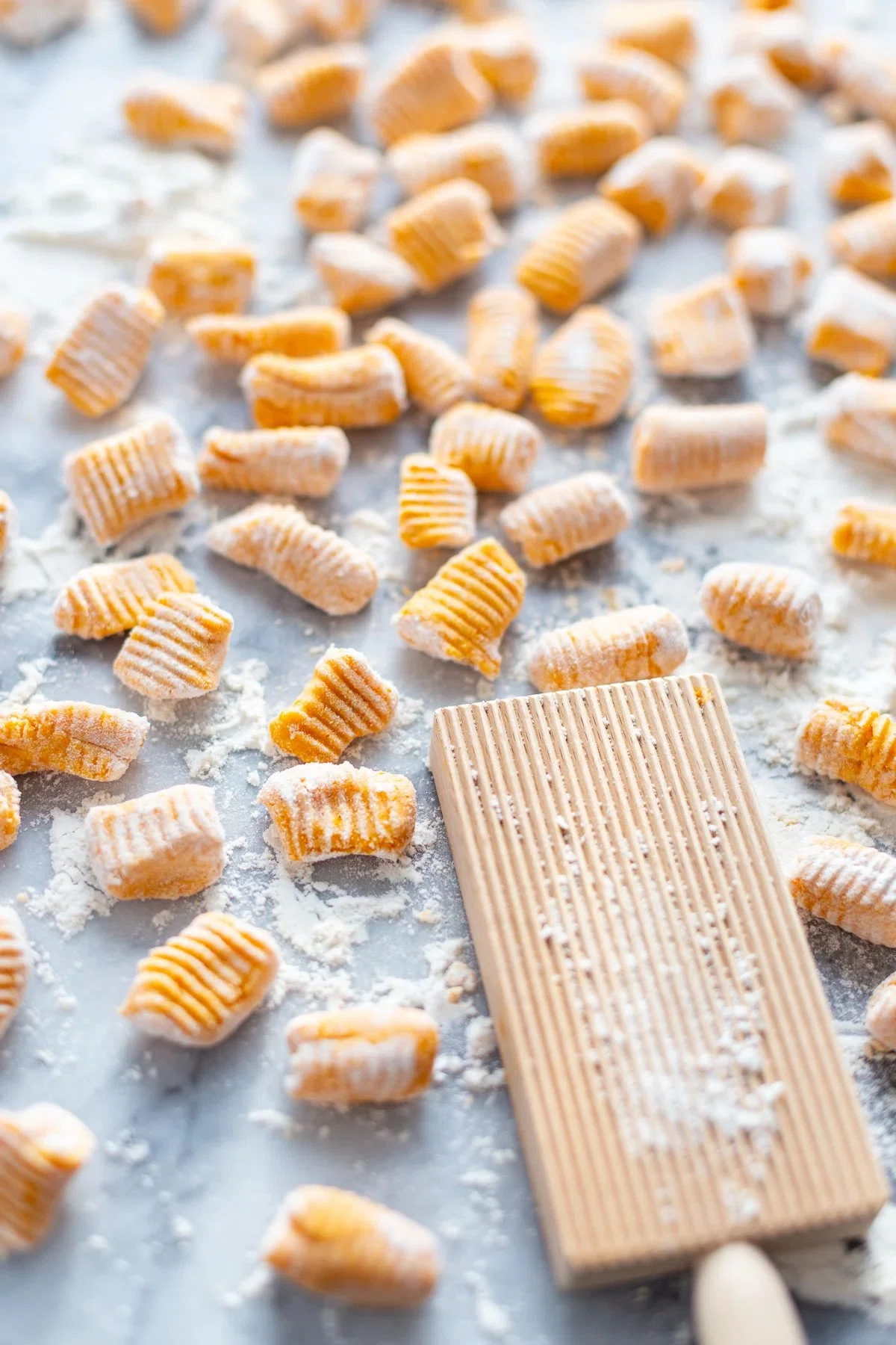 Homemade Sweet Potato Gnocchi (3 Ingredients)
