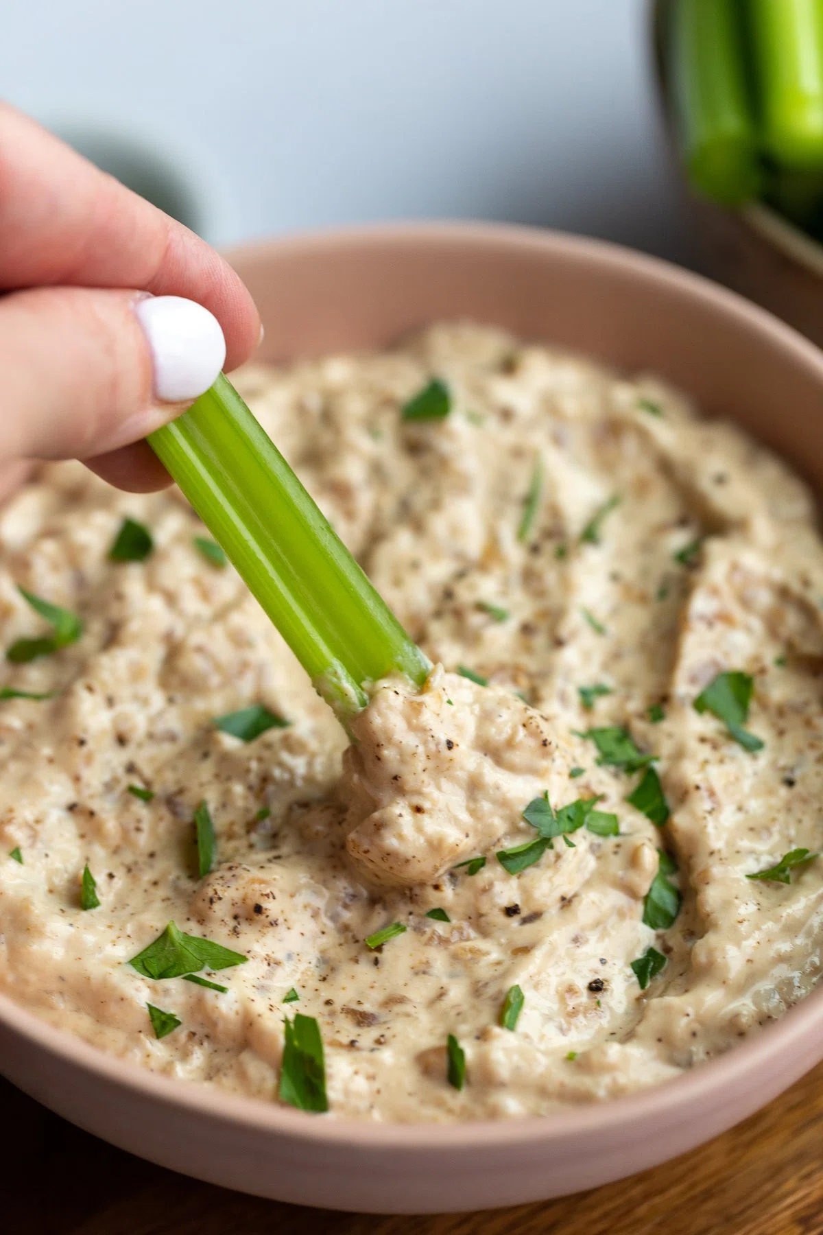 High Protein French Onion Dip