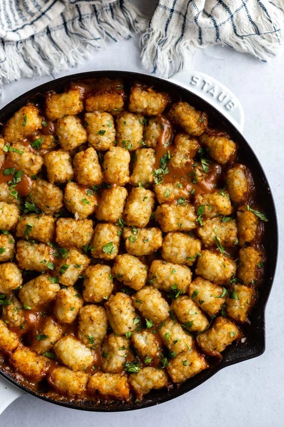 Vegan Tater Tot Casserole