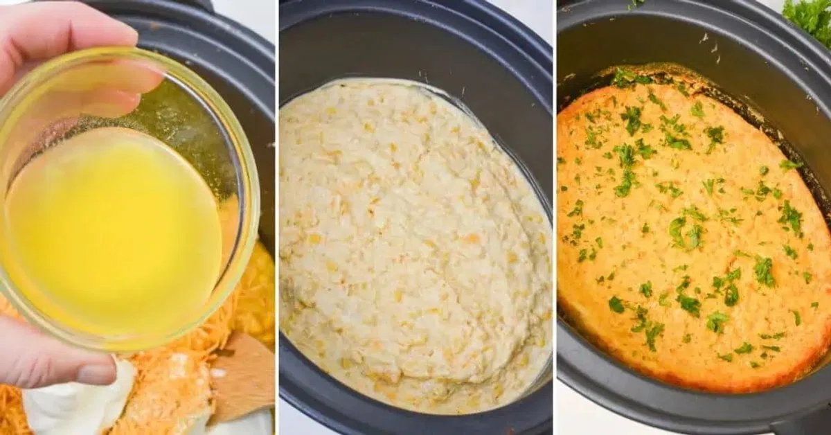 Slow Cooker Corn Casserole