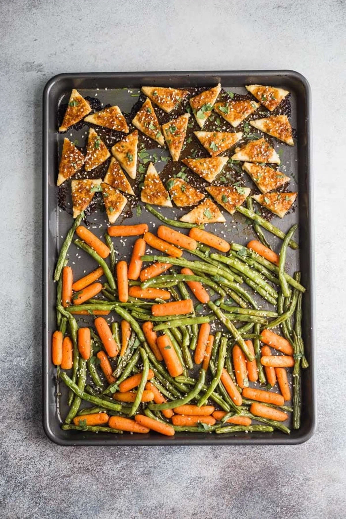 Sheet Pan Baked Tofu & Veggies