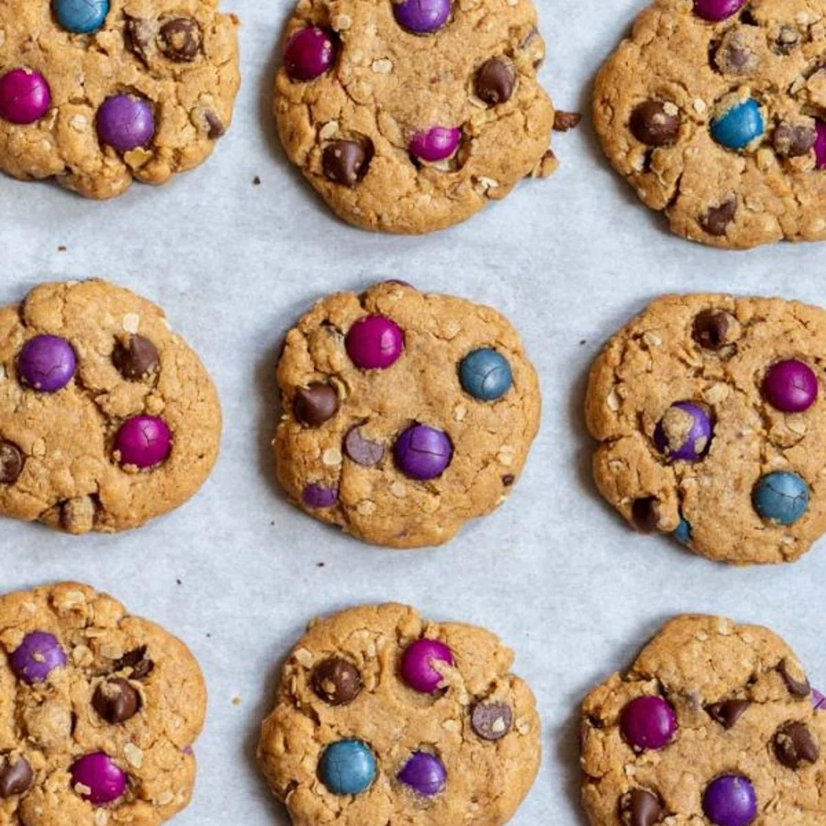 Vegan Monster Cookies