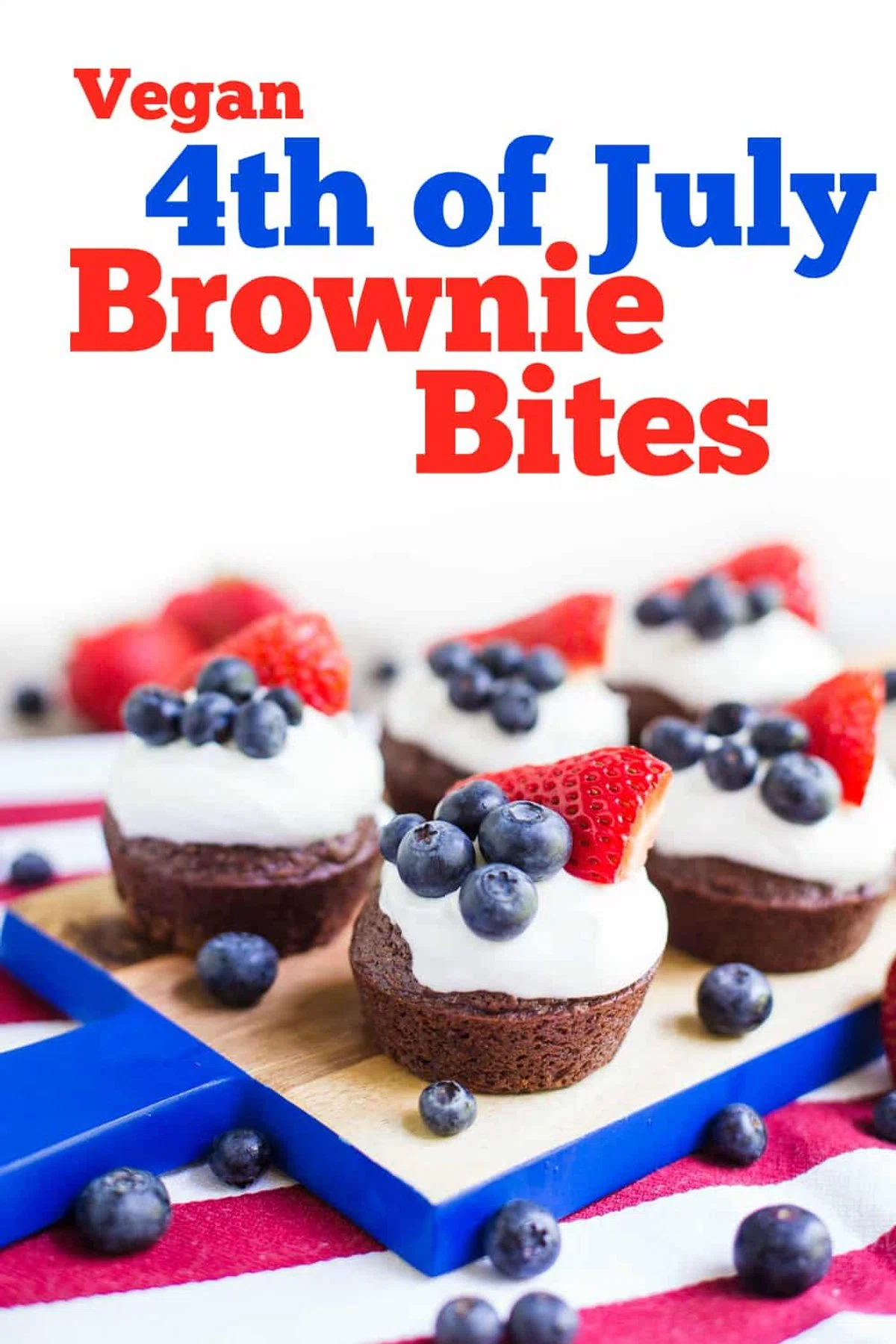 4th of July Brownies