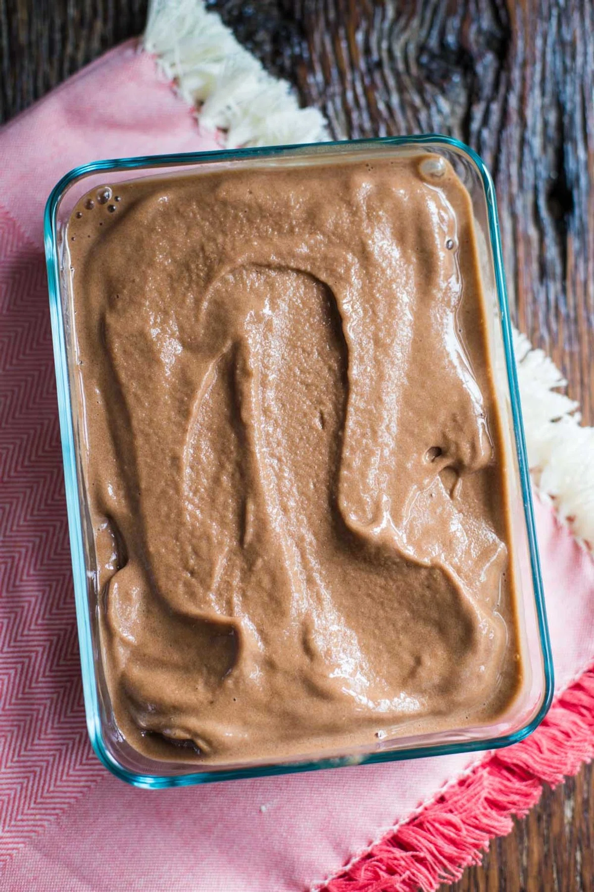 Chocolate Peanut Butter “Nice Cream”