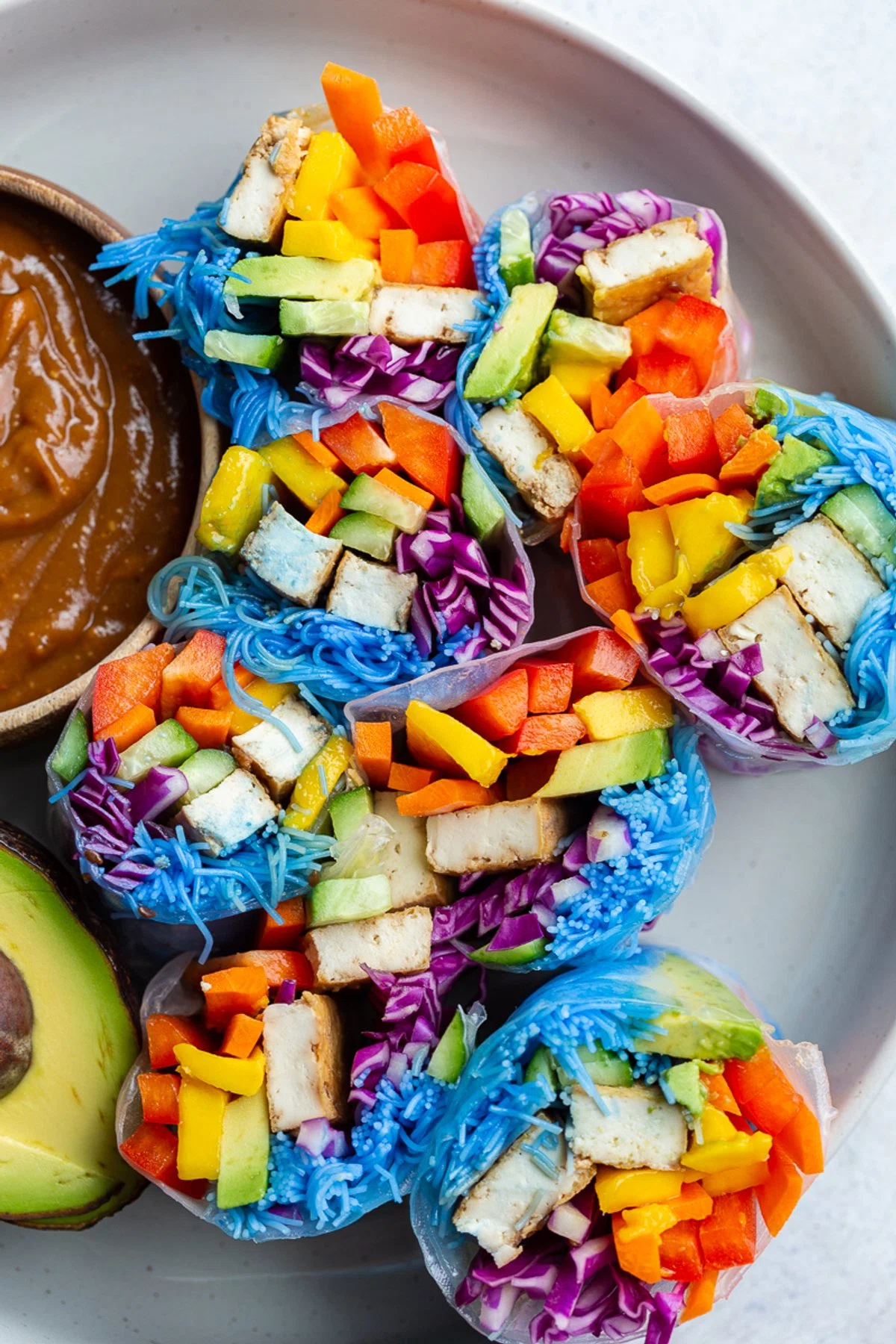 Rainbow Spring Rolls