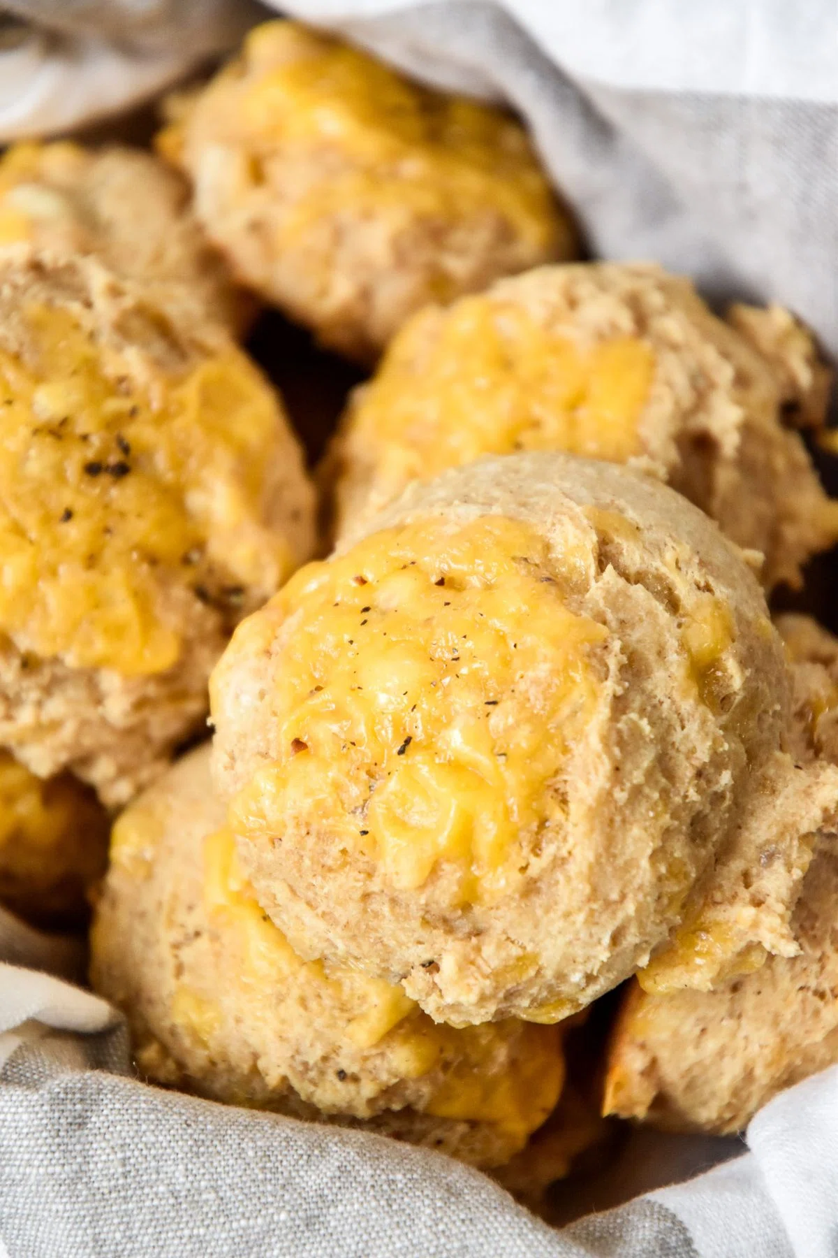 Pancake Mix Cheddar Drop Biscuits