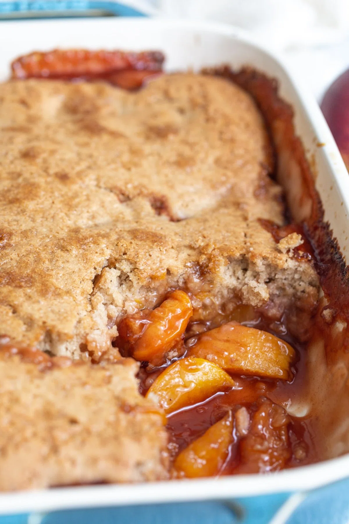 Old Fashioned Peach Cobbler