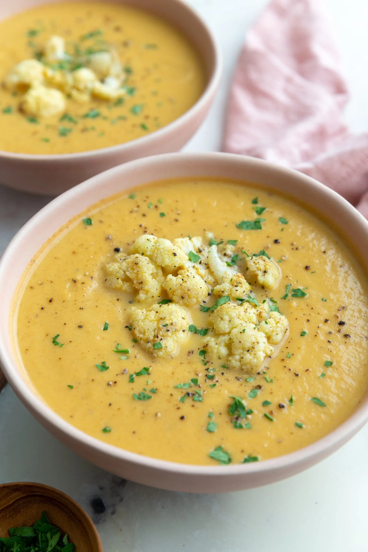 Roasted Cauliflower Soup