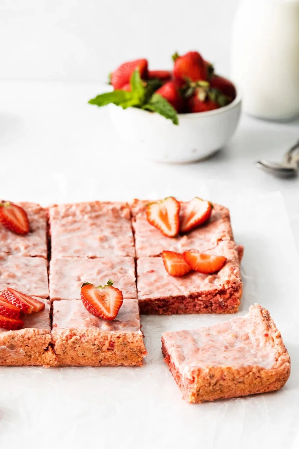 Strawberry Brownies
