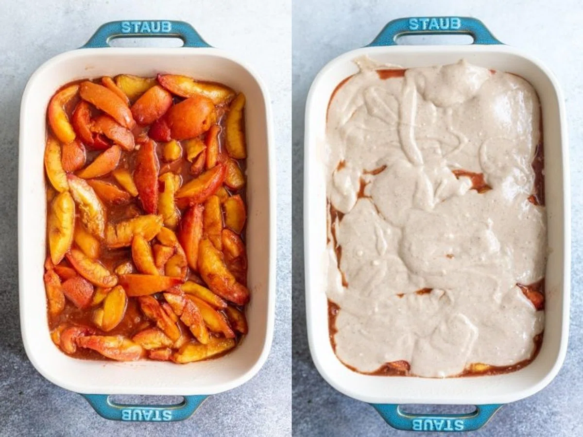 Old Fashioned Peach Cobbler