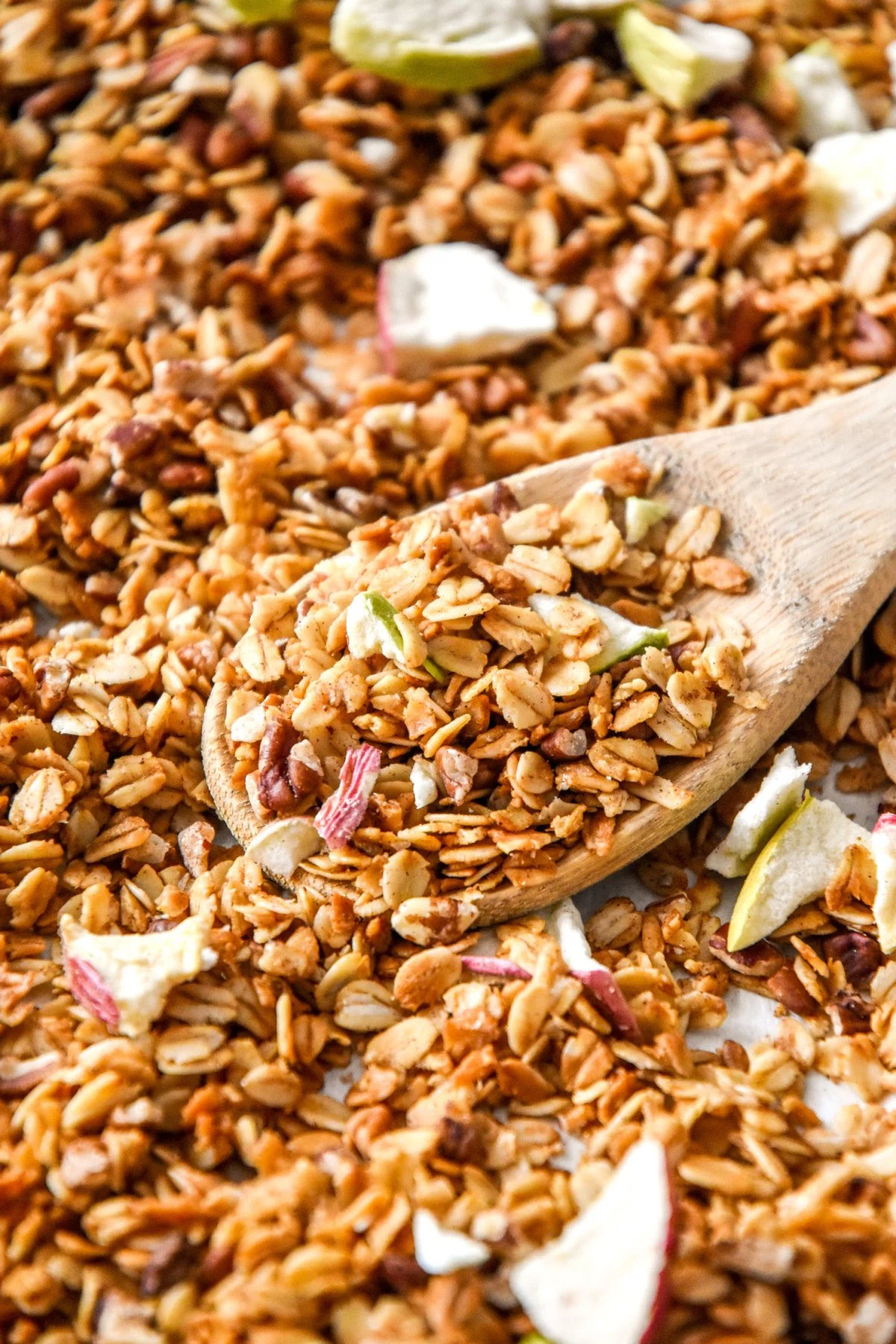 Homemade Apple Pie Spiced Granola
