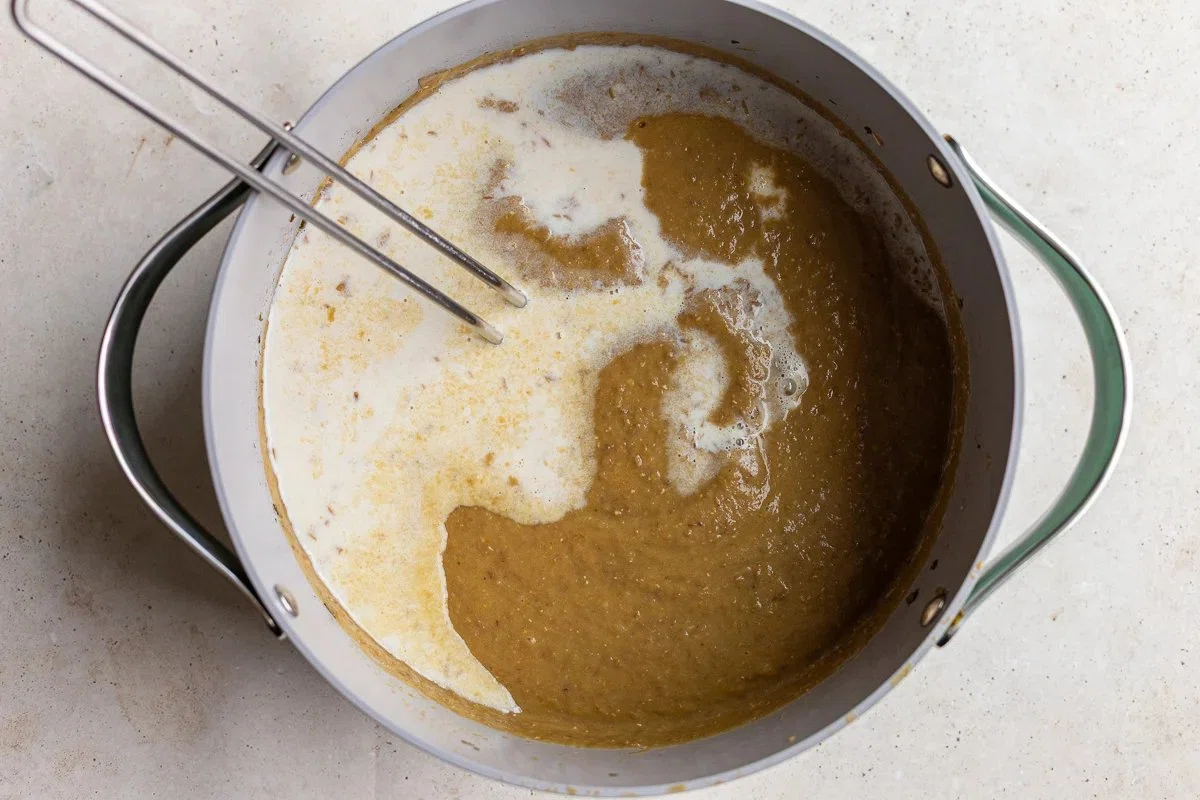 Easy Creamy Lentil Soup