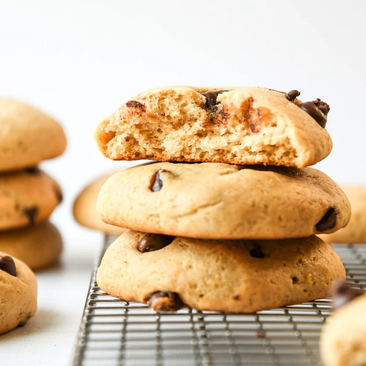 Chocolate Chip Pancake Mix Cookies