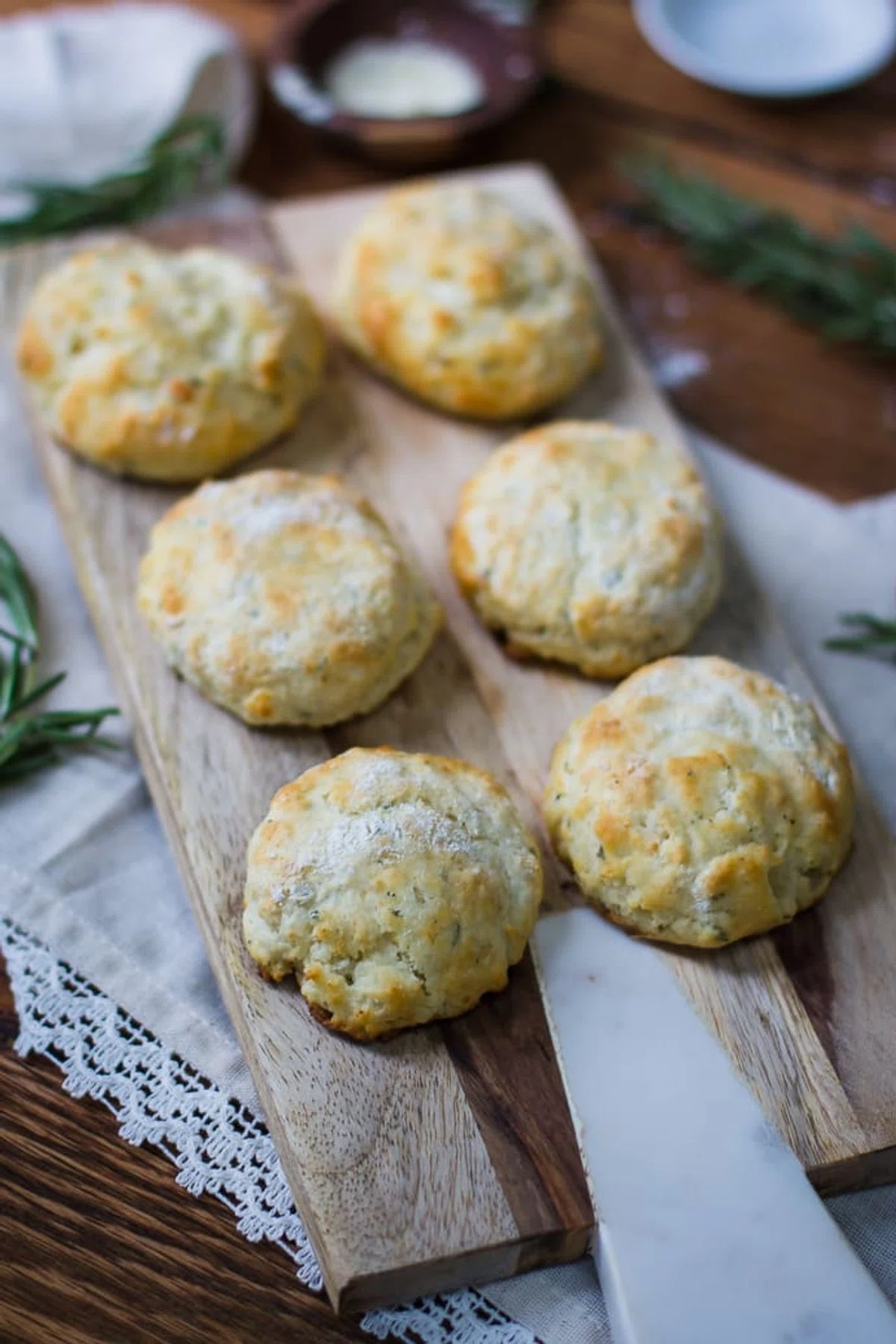 Rosemary Parmesan Buttermilk Biscuits
