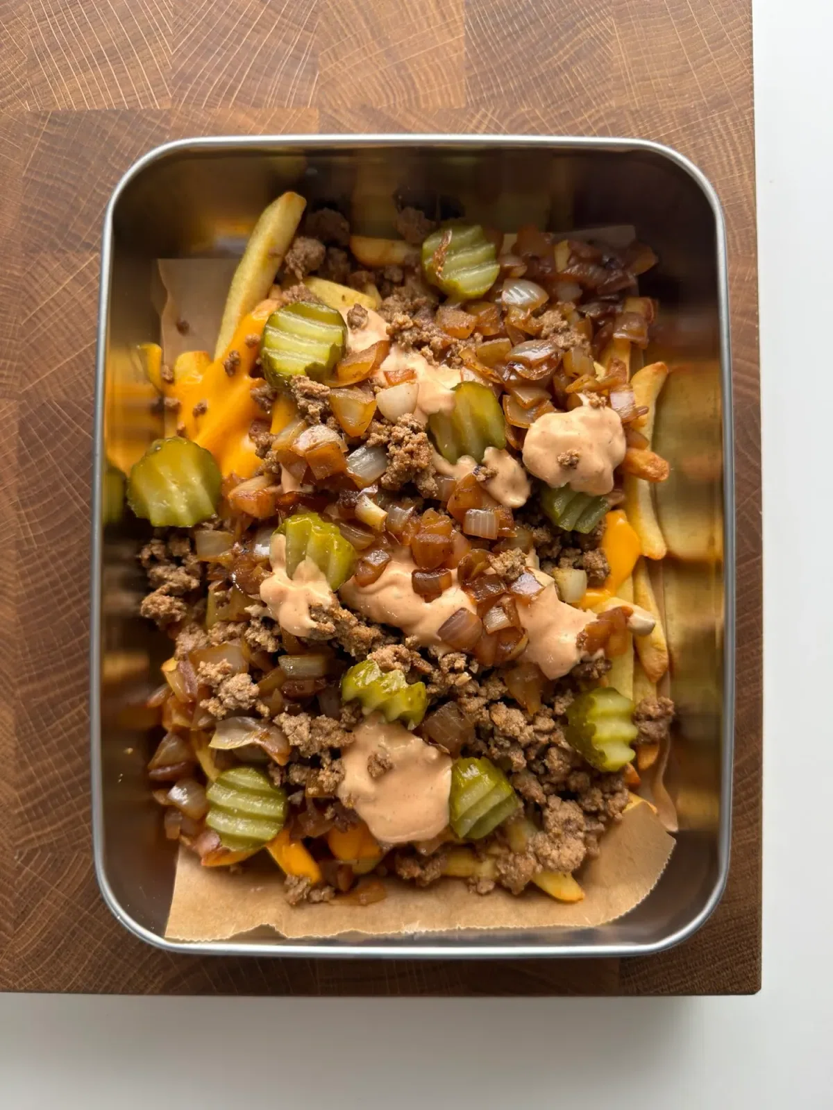 In-N-Out Burger Bowl Loaded Fries