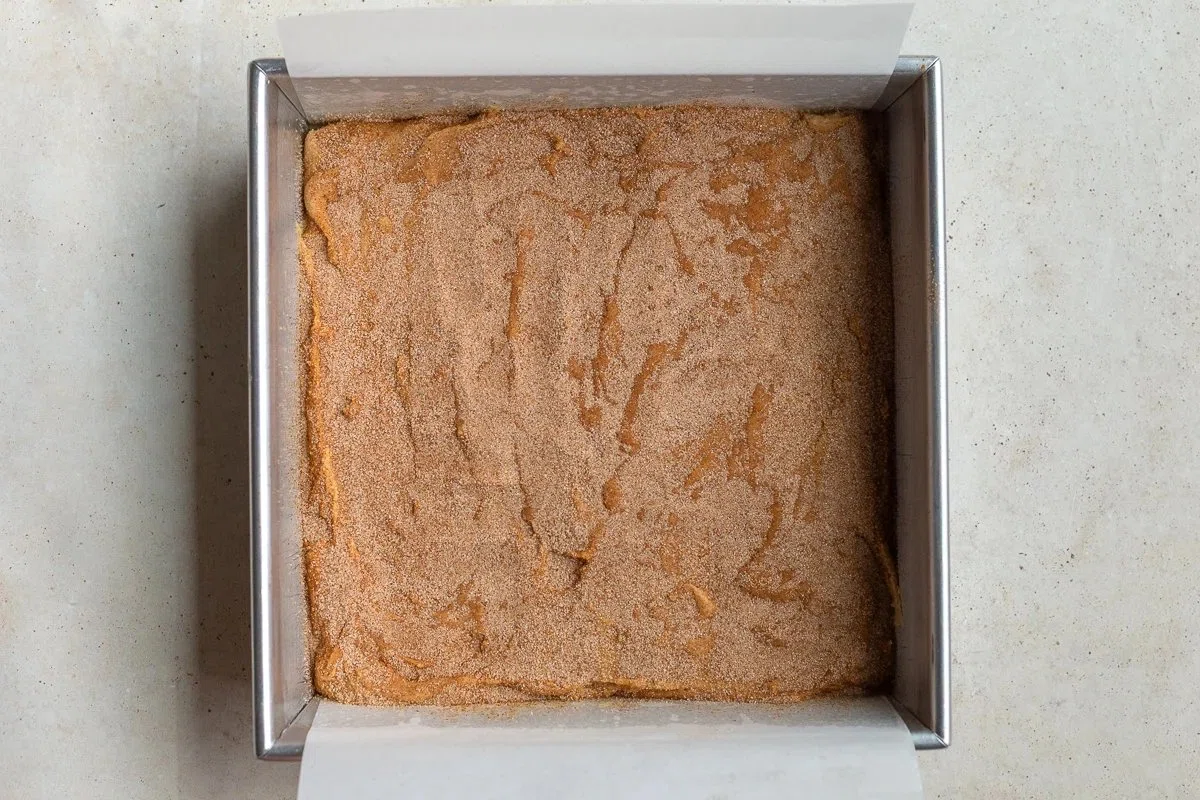 Easy Snickerdoodle Blondies