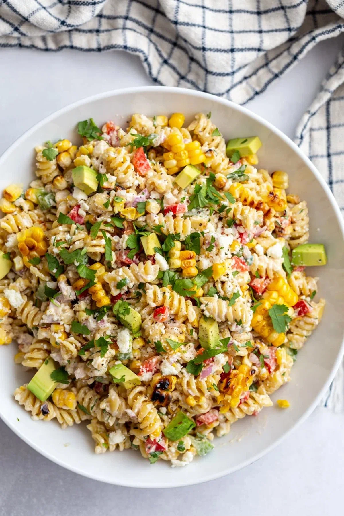 Mexican Street Corn Pasta Salad