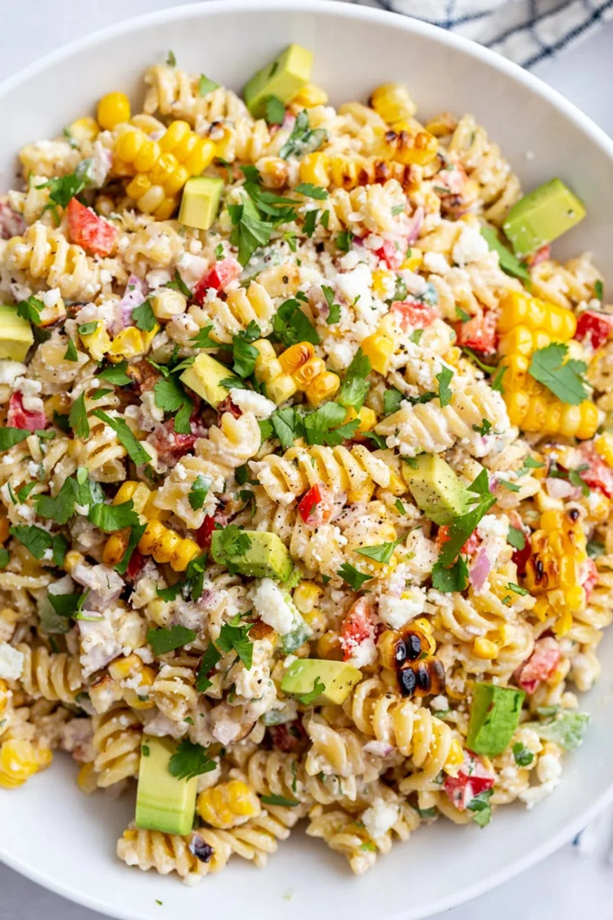 Mexican Street Corn Pasta Salad