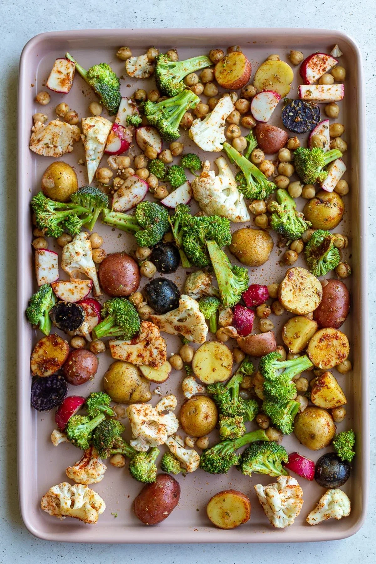 Roasted Veggie Tzatziki Bowls