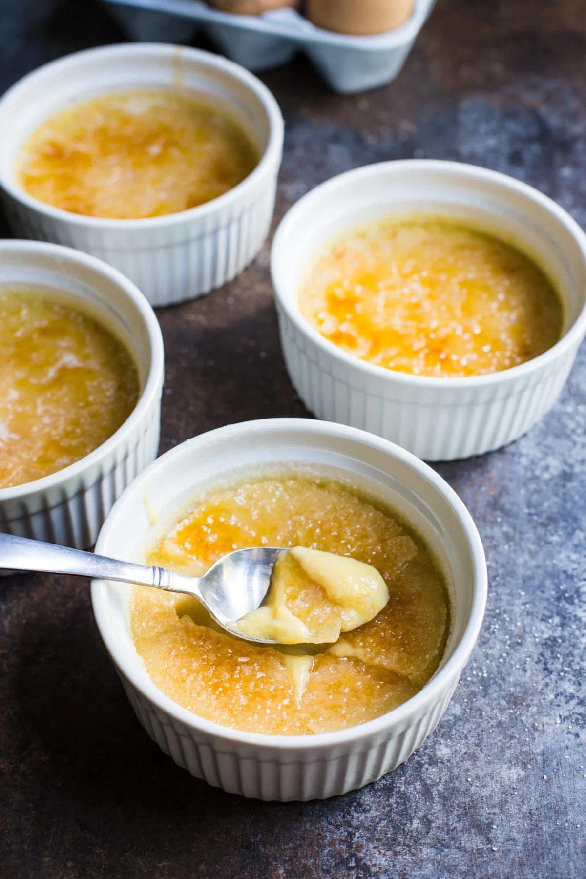 Dairy Free Creme Brulee